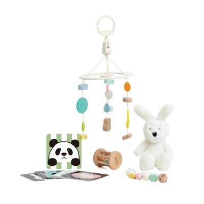 Ξύλινο Σετ για Μωρά 0Μ+ Hello Box Classic World